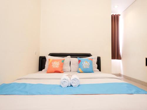1 double bed