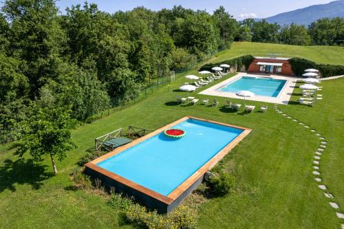 Exterior view, Converted Barn With Sunset Views In Tuscany in Incisa D`ar
