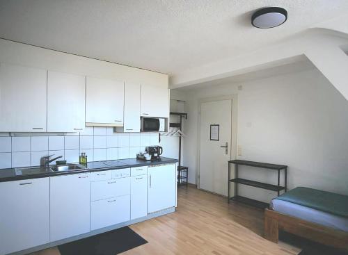 廚房, Casa Maria Apartments Solothurn in 索洛圖恩
