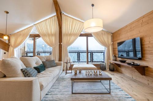 Ariondaz F242 – Élégant 3 chambres – Vue montagne – Proche pistes – Courchevel 1650