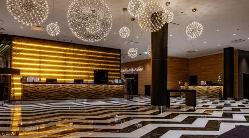 Lobby, Clarion Hotel Aviapolis in Helsingfors