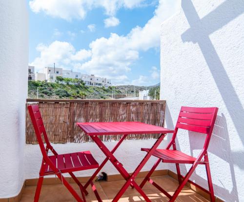 La terraza de Albatros in La Isleta Del Moro