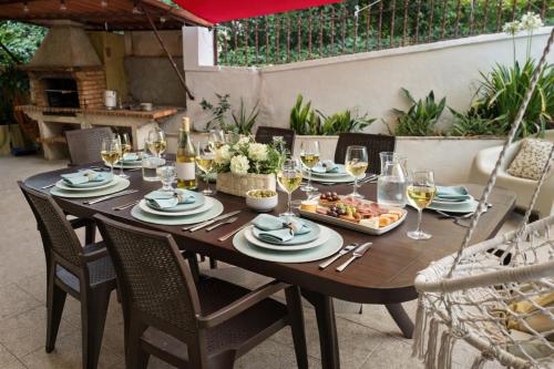อาหารและเครื่องดื่ม, Villa Esteves avec piscine proche Braga Parking-terrasse & calme in เกเม