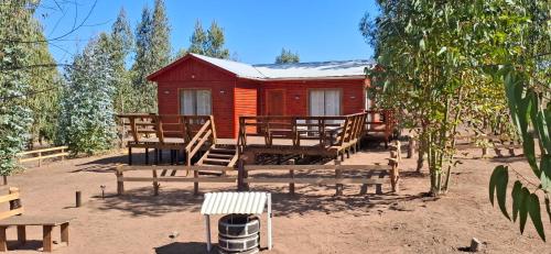 cabaña con playa y campo (cabana con playa y campo) in Los Molles