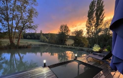 LACabane Lodge Nature in Montazeau