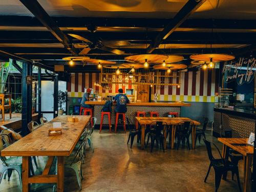 Restaurant, Socialtel San Jose in Carmen