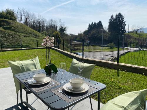 花園, Onde Verdi Home A due passi dal Lago d'Iseo in 維隆戈