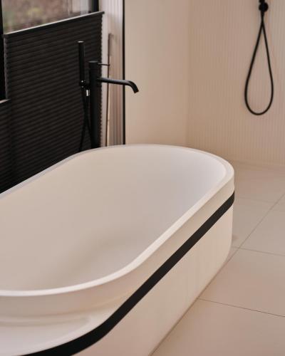 Bathroom, Bar Creek in Malpas (Cornwall)