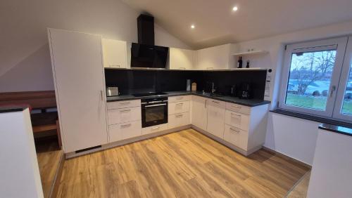 Kitchen, Ferienwohnung Holzeralmblick in Gmund am Tegernsee