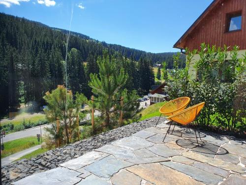 Näkymä ulkoa, Apartment in Krkonose with Mountain Views in Pec pod Sněžkou