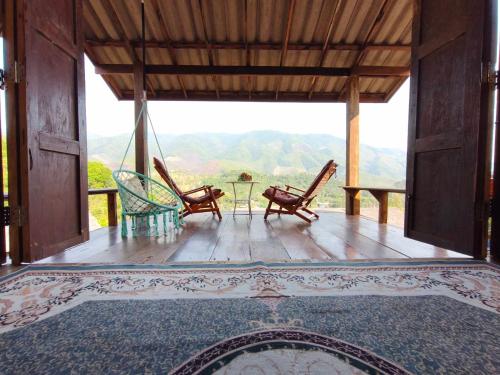 สะปันซีวิว ที่พักบ้านสะปัน บ่อเกลือ น่าน