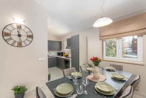virtuve, Villa Luck in Veleniki