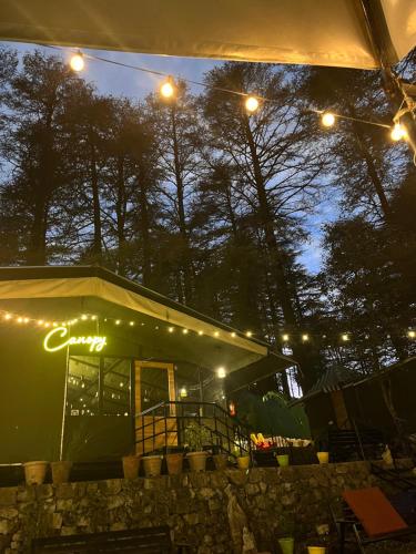 Étterem, Treetop Glamps in Hathipaon