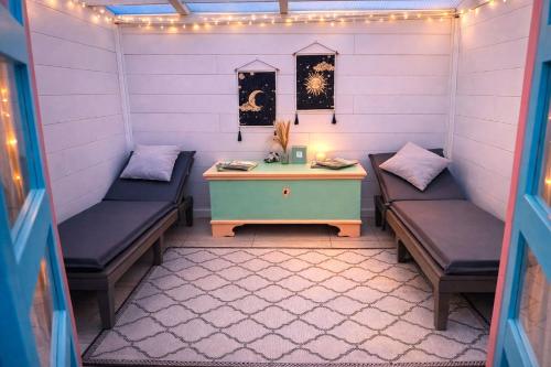 設施, Chalet mit Sauna, Kamin & Fernblick im Steigerwald in 施呂瑟爾費爾德