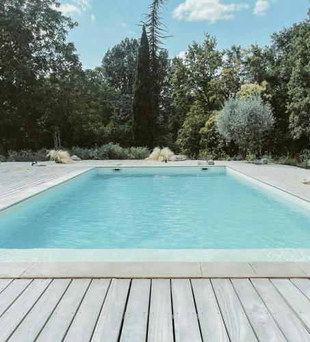 Viesnīcas āriene, Family Home With Pool Near Lectoure in Saint-Clar