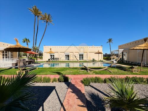 Maison de charme aux portes de Marrakech-vue Atlas in Talamanzou
