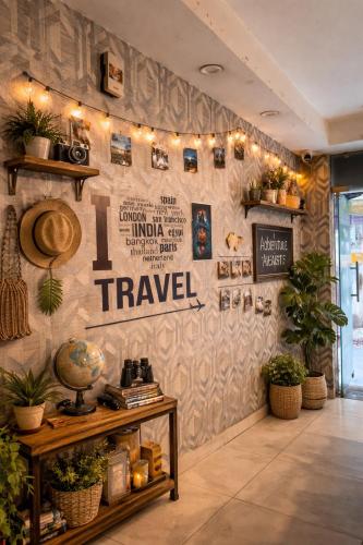 大堂, Cozy Inn Hostel in 東德裏