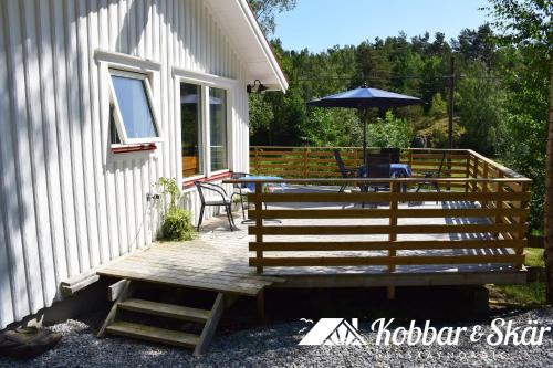 陽台/露台, Cottage close to nature and the sea SE09179 in 法格菲亞爾