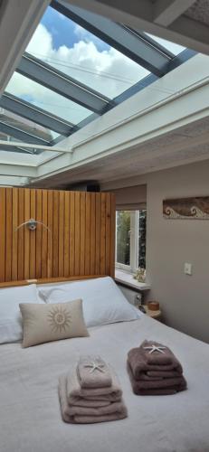 Tiny Villa de Haas luxe studio met heerlijk terras en Infraroodsauna in Egmond aan Zee