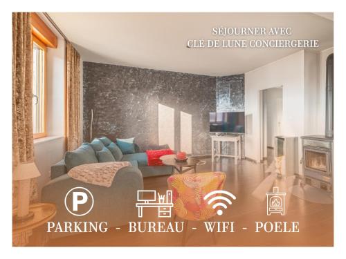 Skats, La Perle Isolée- L'Essentiel - Appartement de 100m2 (La Perle Isolee- L'Essentiel - Appartement de 100m2) in Vuillecin