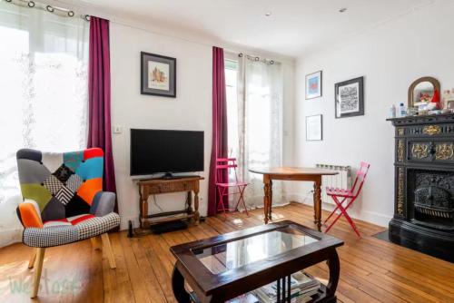 Appartement pour 4 pers. – Buttes-Chaumont