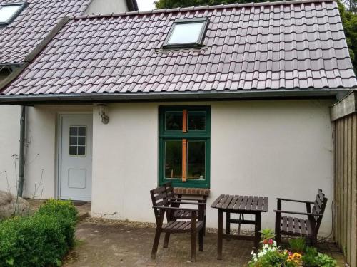 Balkons/terase, Apartment Kleine Ferienwohnung in Groß Mohrdorf mit Terras by Interhome in Gross Mohrdorf