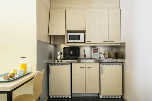 廚房, Residencia Universitaria Resa Erasmo in 阿爾科文達斯