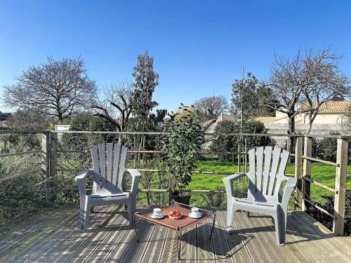Erkély/terasz, Holiday Home Les Rainettes by Interhome in Les Moutiers-en-Retz