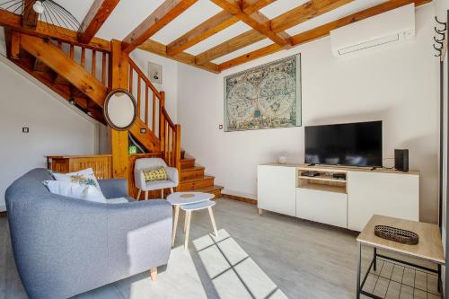 Maison climatisée 3 chambres, parking gratuit, proche centre - Location saisonnière - Dax