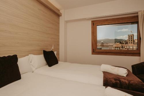 Habitación 2 camas, vistas a la ciudad