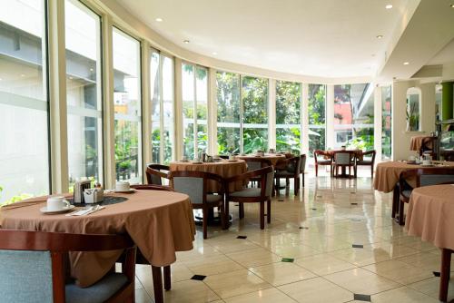 Étterem, Hotel Ronda Minerva in Guadalajara