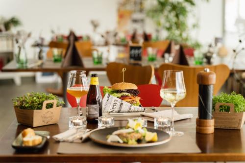 Ресторант, Hotel Haus Sonnblick in Бад Клайнкирххайм