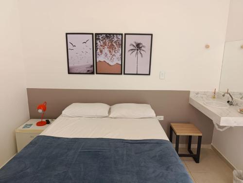 1 double bed