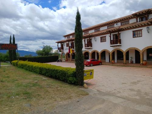 Exterior view, Hotel San Luis Sachica ng in Villa De Leyva
