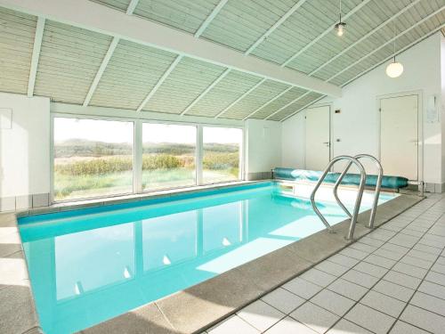 Swimming pool, Luxury Beach House with Pool in Gronhoj