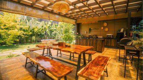 Iekārtas, Vanantara Riverside Eco Retreat in Elavoor
