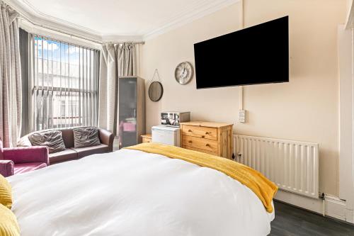 1 double bed