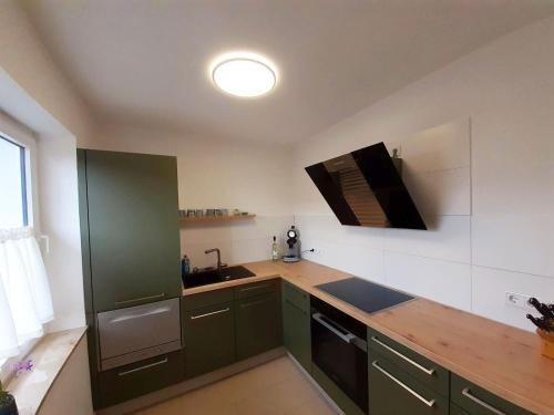 廚房, Ferienwohnung Süntelblick (Ferienwohnung Suntelblick) in 勞厄瑙