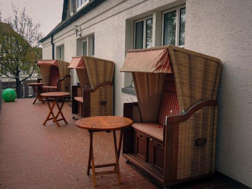 Balkons/terase, Hotel Stadt Munster in Munster (Heidekreis)