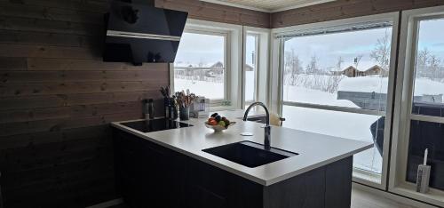 廚房, Cosy mountain cabin, Geilo in 於夫達爾