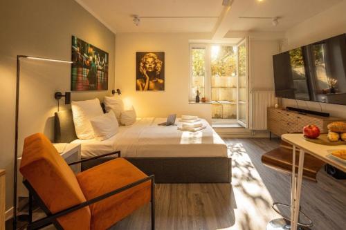 Cama, have-a-nice-Stay - Souterrain - ruhig - nahe U Bahn Hamburg - nahe der Natur in Ahrensburg