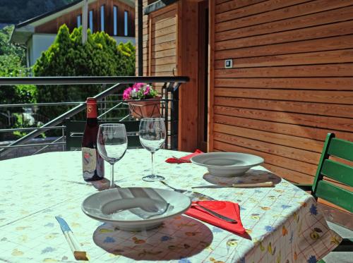Balkons/terase, Casa Monet 41 in Montjovet