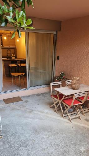 Studio Esmaya Terrasse, Clim, secteur Tamaris
