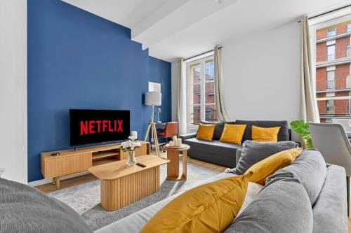 Quartier Bastille Charonne 2 Bedroom Apartment with Netflix