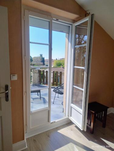 Balkons/terase, Chambre d'hotes Park des Collines - Gite in Genissieux (Rhone-Alpes)