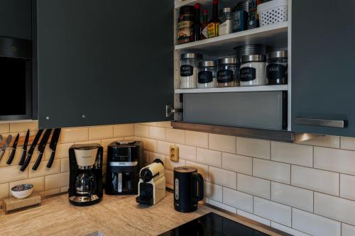 keittiö, Cyklo Apartmán Třeboň (Cyklo Apartman Trebon) in Třeboň