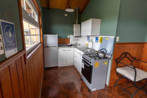 keuken, Cabanas Lago Tyndall in Torres Del Paine