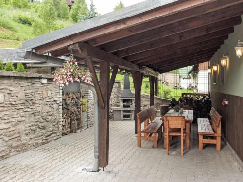 ระเบียง/ชานเรือน, Holiday Home Maršovka by Interhome (Holiday Home Marsovka by Interhome) in ฮอร์นี มาร์ซอฟ