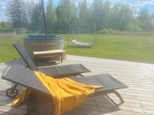 Iekārtas, Villa Nõva külalistemaja saunaga (Villa Nova kulalistemaja saunaga) in Nova Vald