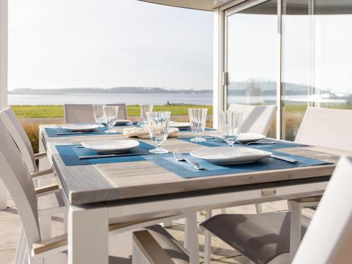 balkon/terras, Veerse Meer Natuurvilla in Kamperland